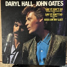 Hall & Oates - SAY IT ISN'T SO - PROMO - 12" - 1983 - Near Mint Vinyl