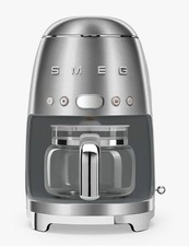 Smeg DCF02 Drip Filter Coffee Machine 1.4L 1050W 1.25L Caraffe Silver C Grade