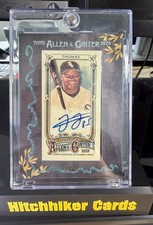 2025 Topps Allen & Ginter Frank Thomas gerahmtes Mini-Auto /25 Chicago White Sox