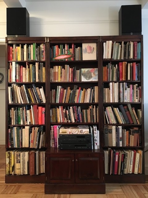 Curtis Made Mahogany Bookshelf Unit With Cabinet 850