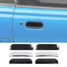 2x Exterior Door Handle Bezel Shell Decor Cover Trims for Ford Mustang 1993-1997