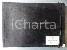 1939-40 MILANO Istituto Tecnico Industriale "Feltrinelli" - Album esercitazioni