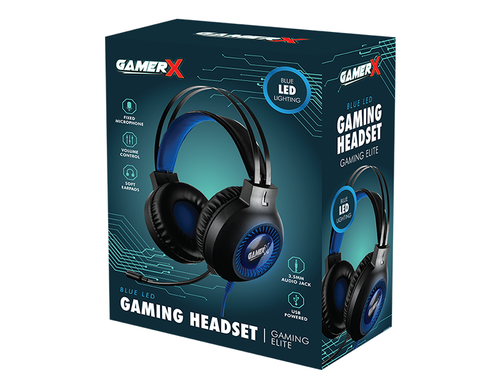 Gamer X Stereo Gaming Headphones - Picture 2 of 3