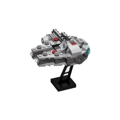 MOC-6071 Tiny Ship with Display Stand 122 Pieces Building Set Good Quality