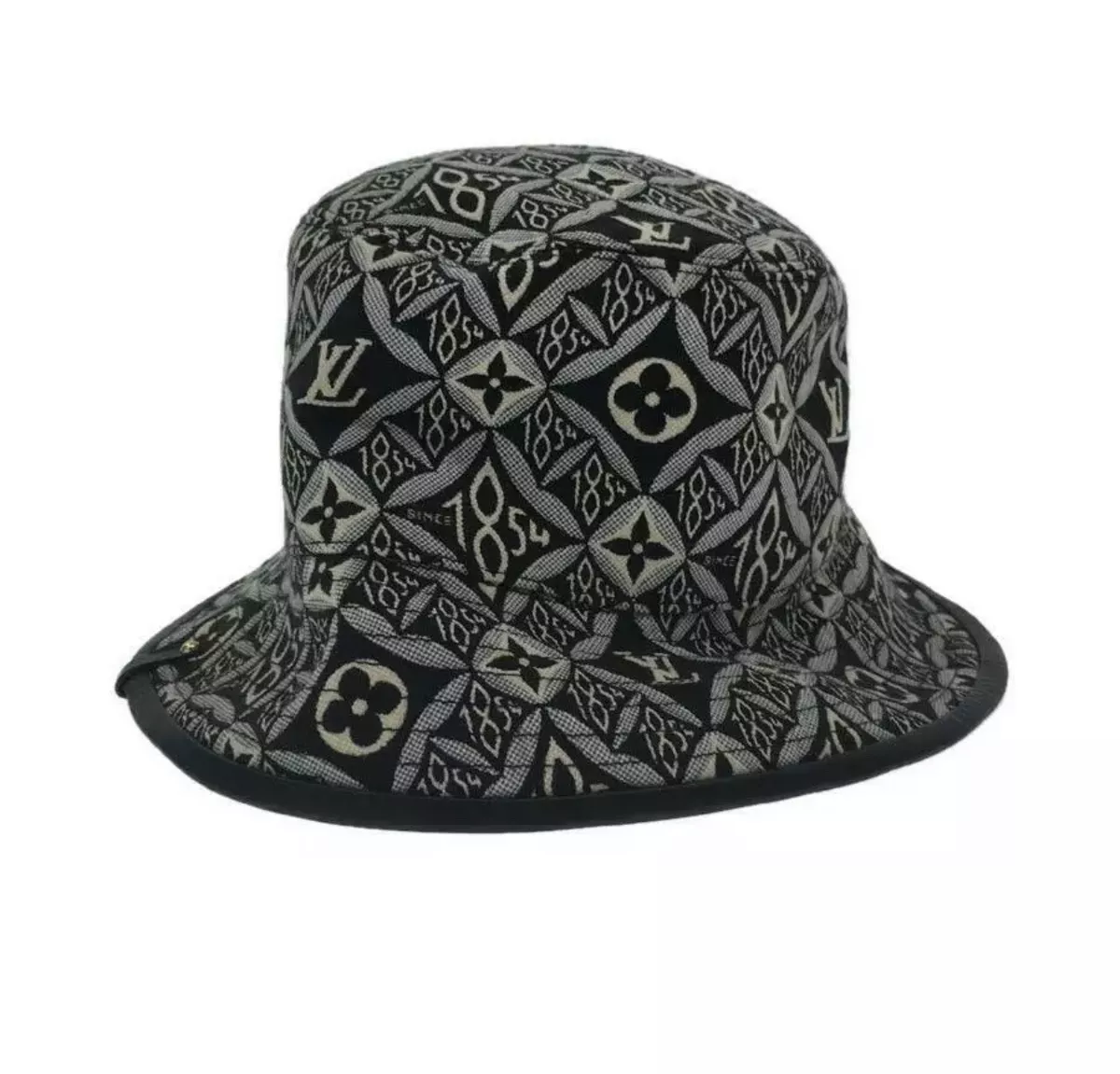 Chapeau seau Louis Vuitton Depuis 1854 Jacquard Bob COTON femmes taille  petite n