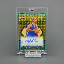 2024 Topps Finest  #FLA-CP Chris Paul Auto Gold Geometric 50/50 Bookend! 