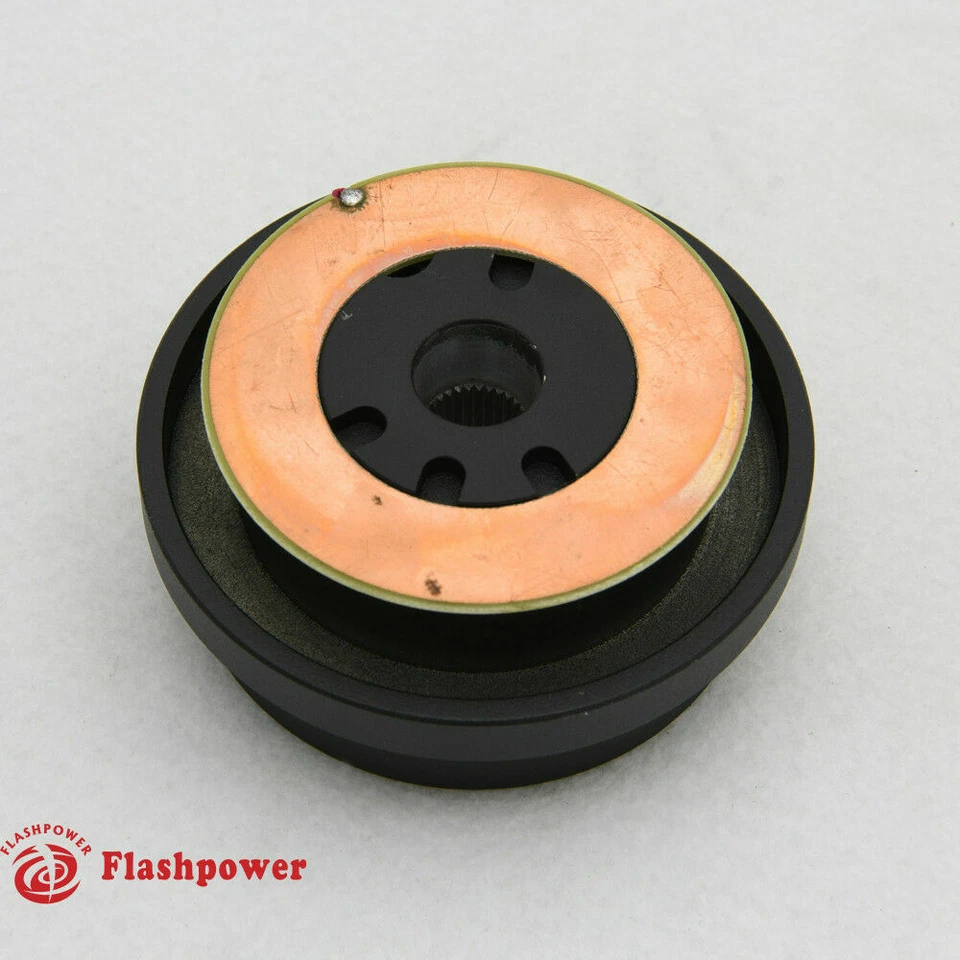 Adaptador de buje corto Flashpower de 6 pernos negro para Toyota Foto 3 de 4
