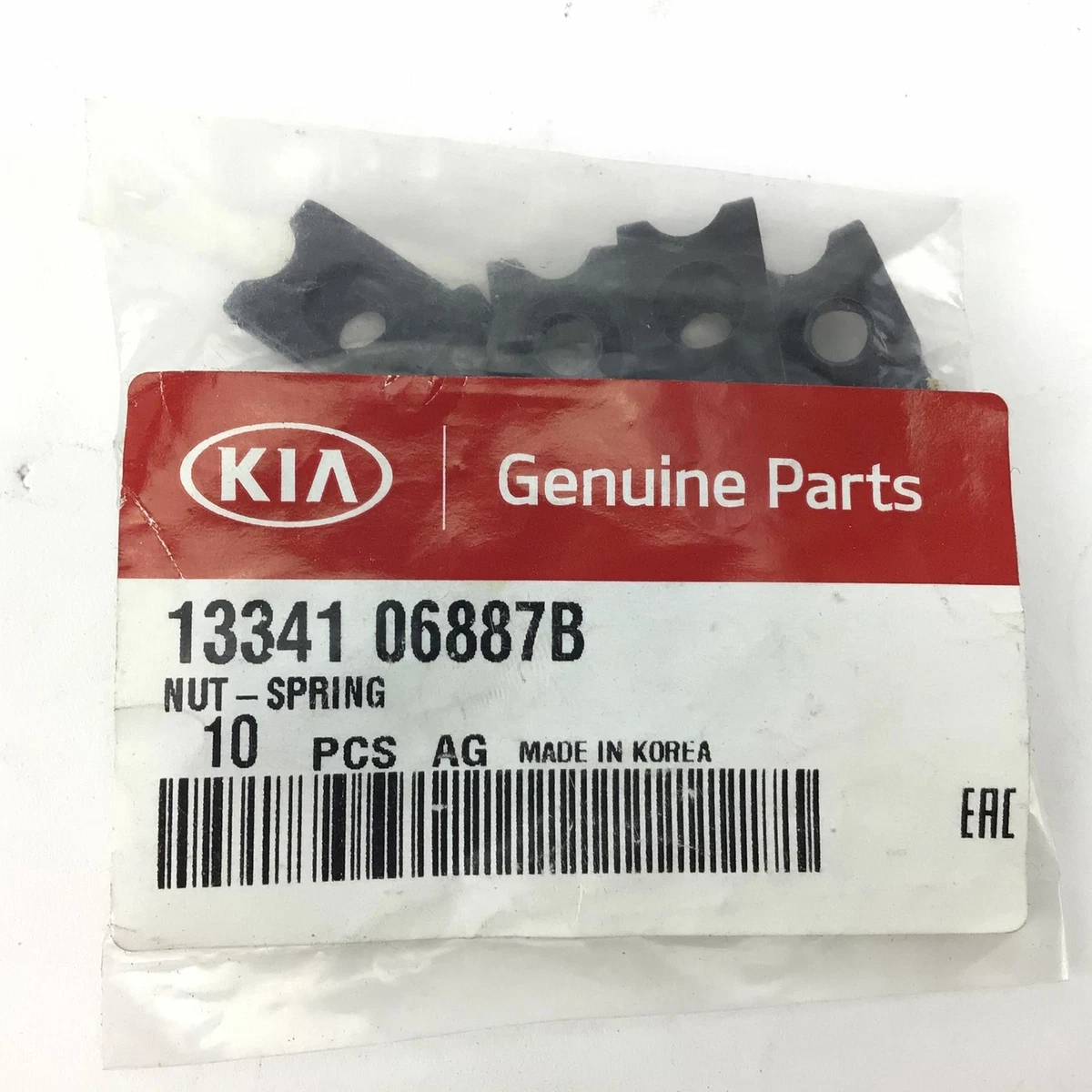 Kia Hyundai Nut Spring Retaining U Nut Hole Black Bracket Genuine 