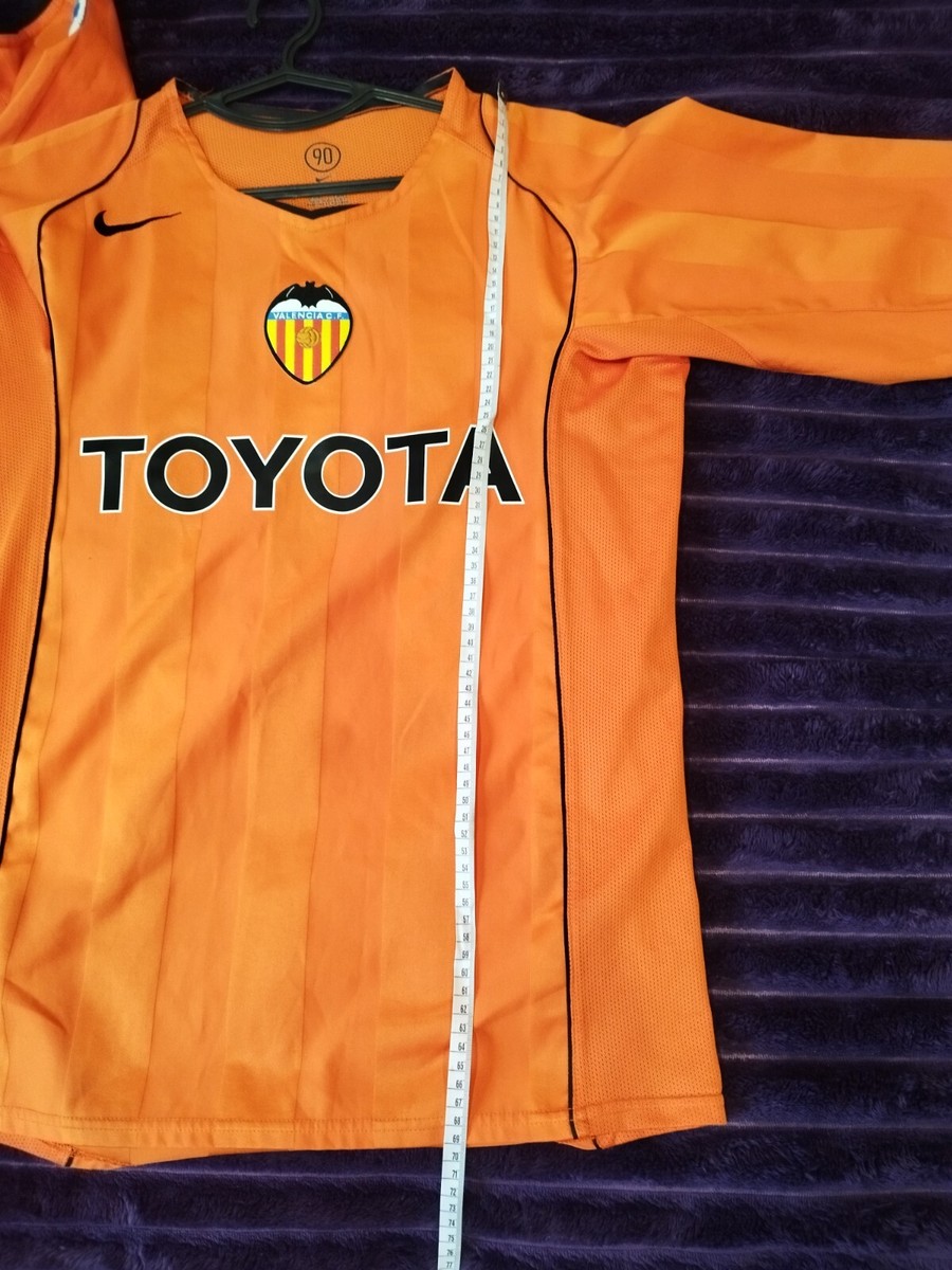 Valencia football jersey away shirt 2004-2005 size S | eBay