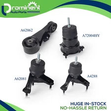 4X Engine Motor & Trans Mount for 2012-2017 Toyota Camry l4 2.5L Except Hybrid