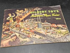 1950 American Flyer Trains and Gilbert Toys