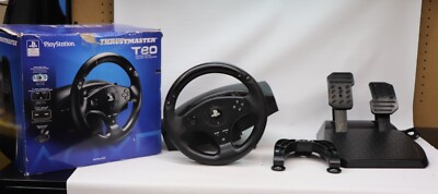 Sony Thrustmaster T80 Wheel & Foot Pedals PS3 & PS4 Compatible