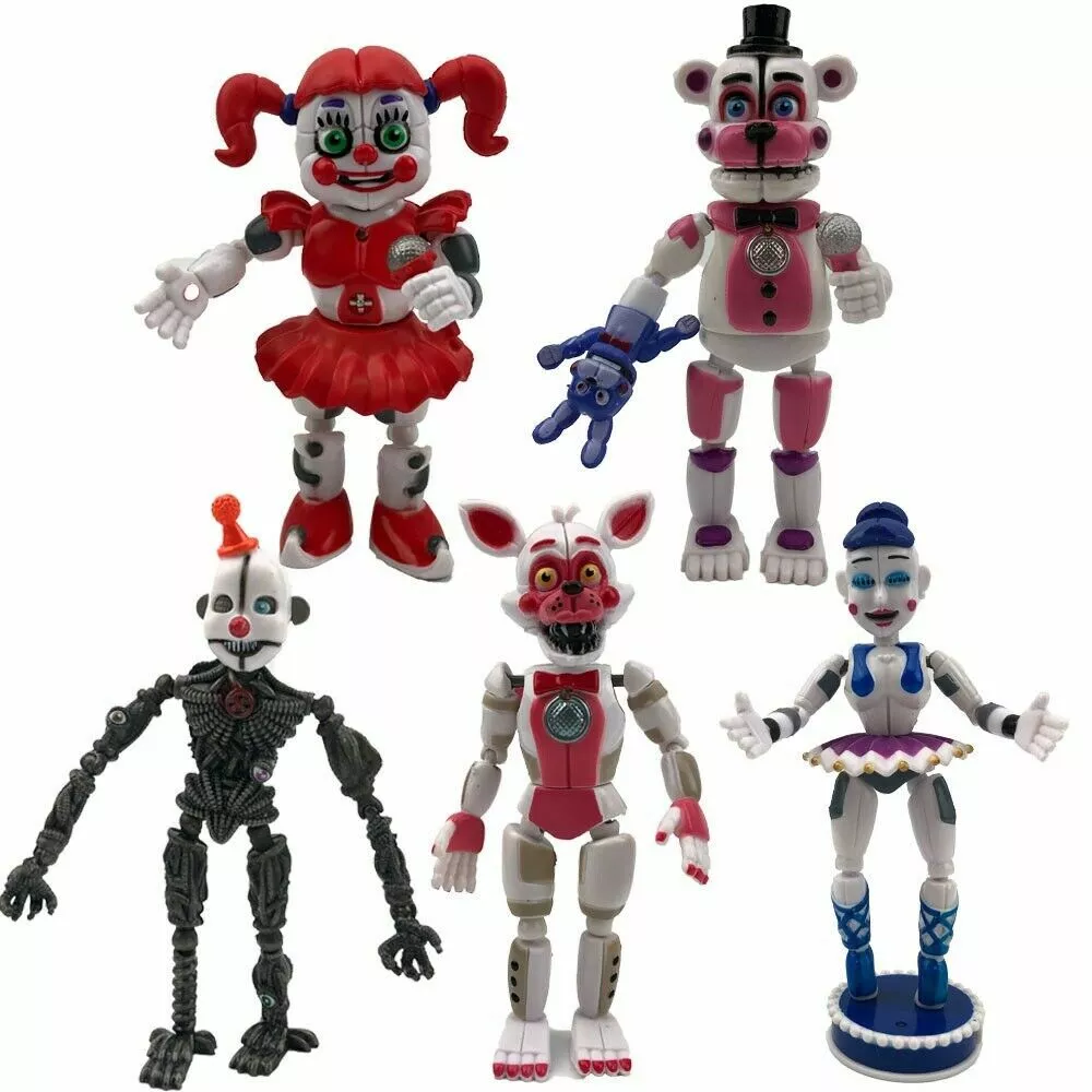 5'' Five Nights at Freddy's Sister Location Figures Baby FNAF Toys US Ship