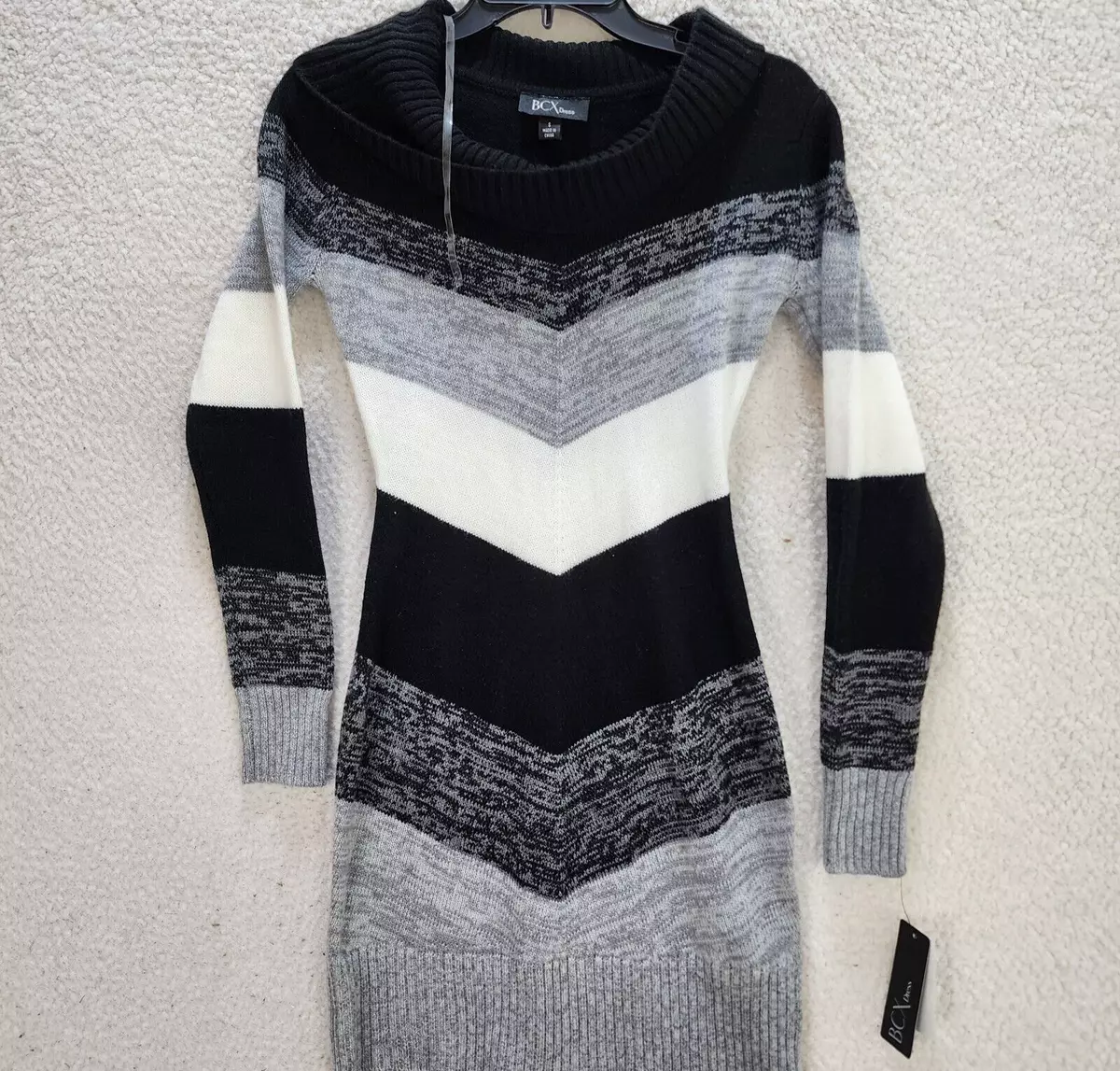 Chevron sales sweater dress