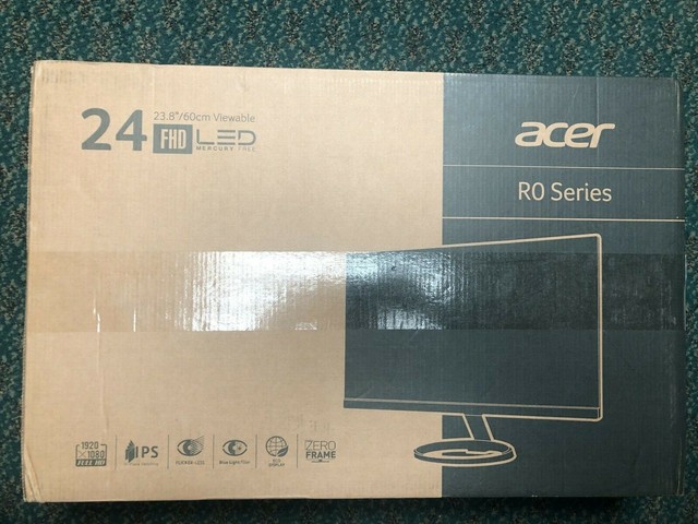 Acer R240HY bidx 23.8 inch Widescreen IPS LCD Monitor for ...