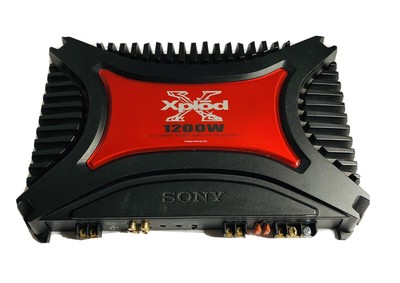 SONY XPLOD 1200 WATT 2 CHANNEL AMP CAR AMPLIFIER BRIDGABLE XM 2200GTX