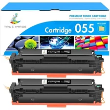 TRUE IMAGE Compatible 055 055H Black Toner Cartridge Replacement for Canon 055