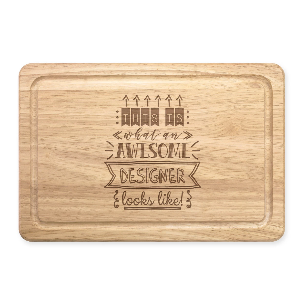 This Is What An Awesome Designer Looks Like Rectangular Wood Cutting Board