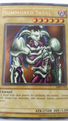 遊戯王OCG Summoned Skull MRD 003 Yu-Gi-Oh Summoned Skull - MRD-003 - Ultra Rare - Unlimited - Near