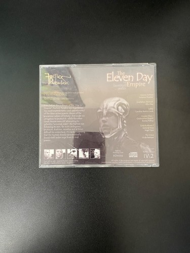 BBV Audio Drama IV#2 Faction Paradox The Eleven Day Empire - RARE- looks NEW - Picture 3 of 5