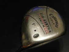 Big Bertha Callaway 9 degree Driver Titanium S2H2 Head ONLY