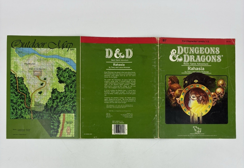 Rahasia - Dungeons & Dragons Basic Game Module B7 - TSR #9115 - 1984 VTG - Picture 5 of 12