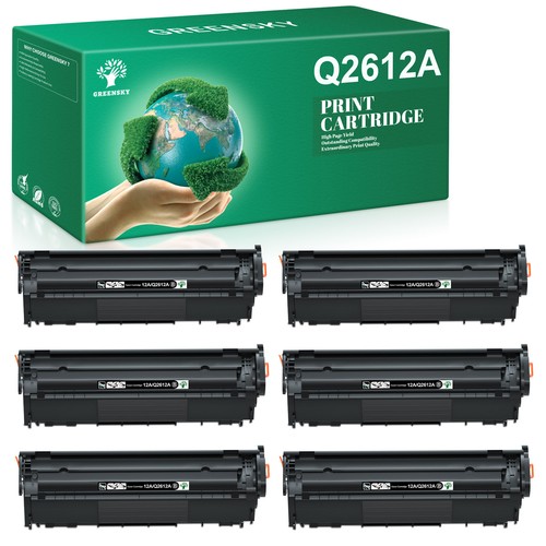 Q2612A 12A Toner Cartridge for HP LaserJet 1010 1018 1012 1020 3015 3020 Lot - Picture 13 of 13