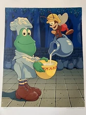 Michael Bedard Signed Lithograph 91/300 - "Frog Baker"