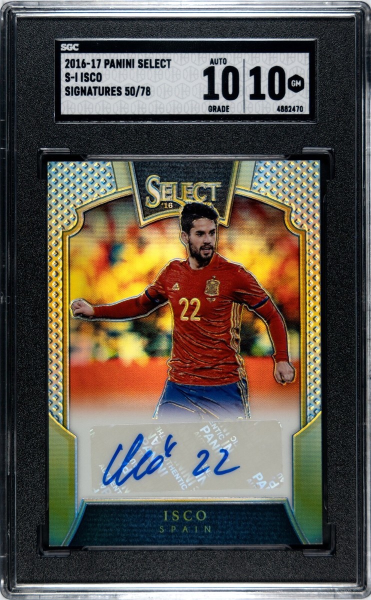 イスコ直筆サインカード　149枚限定 メモラオート PANINI イスコ 直筆サインカード イスコ直筆サインカード 149枚限定