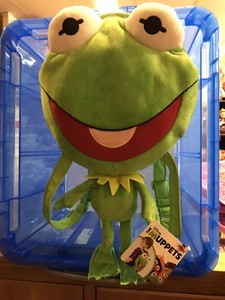 frog plush backpack