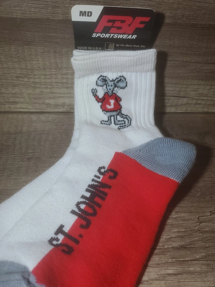 Calcetines Universidad St.Johns Talla Mediana 5-10 NUEVO Foto 2 de 2