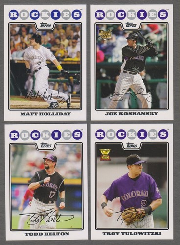 2008 Topps with Update Baseball Team Sets ---- Pick Your Team ----- - Picture 19 of 63
