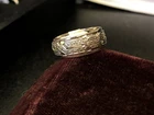 Vintage Greek Key Sterling Silver Band Ring