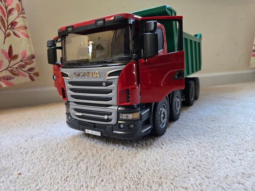 Bruder 1/16 Scale Model Scania R-560 Dump Truck Toy Good Used Condition - Picture 5 of 13