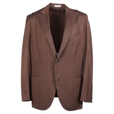 Boglioli Slim-Fit Lightweight Herringbone Wool 'K Jacket' Sport Coat 46R Eu 56