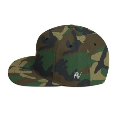 Casquette Snapback Unisexe RV - Broderie Drapeau Du Texas - Taille Réglable - Multicolore - Neuf Avec étiquettes