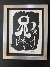 🔥Joan Miro | Vintage 1958 Signed Print | Mounted and Framed | Buy it Now!!