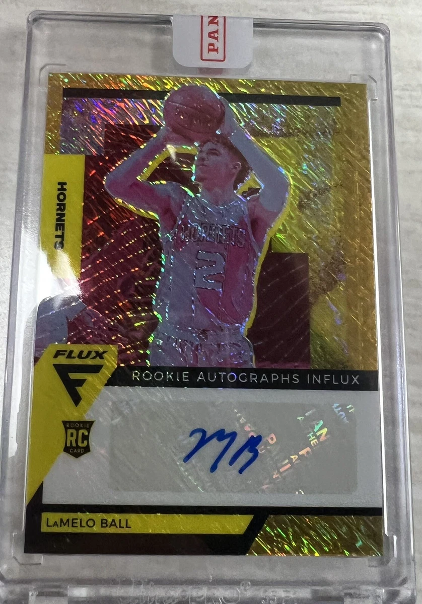 LaMelo Ball Flux rc Rookie Autograph Influx Gold Auto /10 🔥🔥🔥