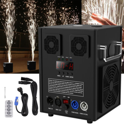 Sparkular Funkenmaschine Cold Spark Machine DMX Feuerwerk DJ Party Bühnenlicht
