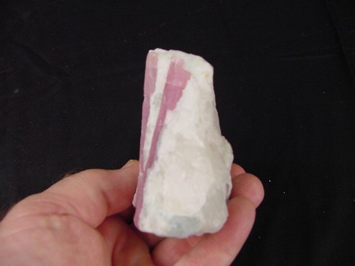 Butw Natürlich Brasilianische Pink Turmalin IN Quarz Lapidarium Probe 7381K - Picture 3 of 3