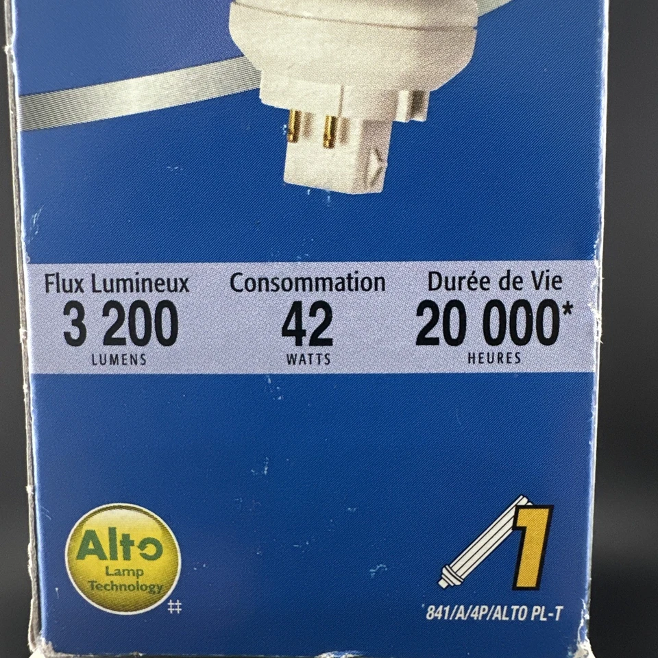 Philips 42W 841/A/4P/ALTO -PL-T Compact Fluorescent  Lamp / Bulb / 7 PACK - Image 4 of 4