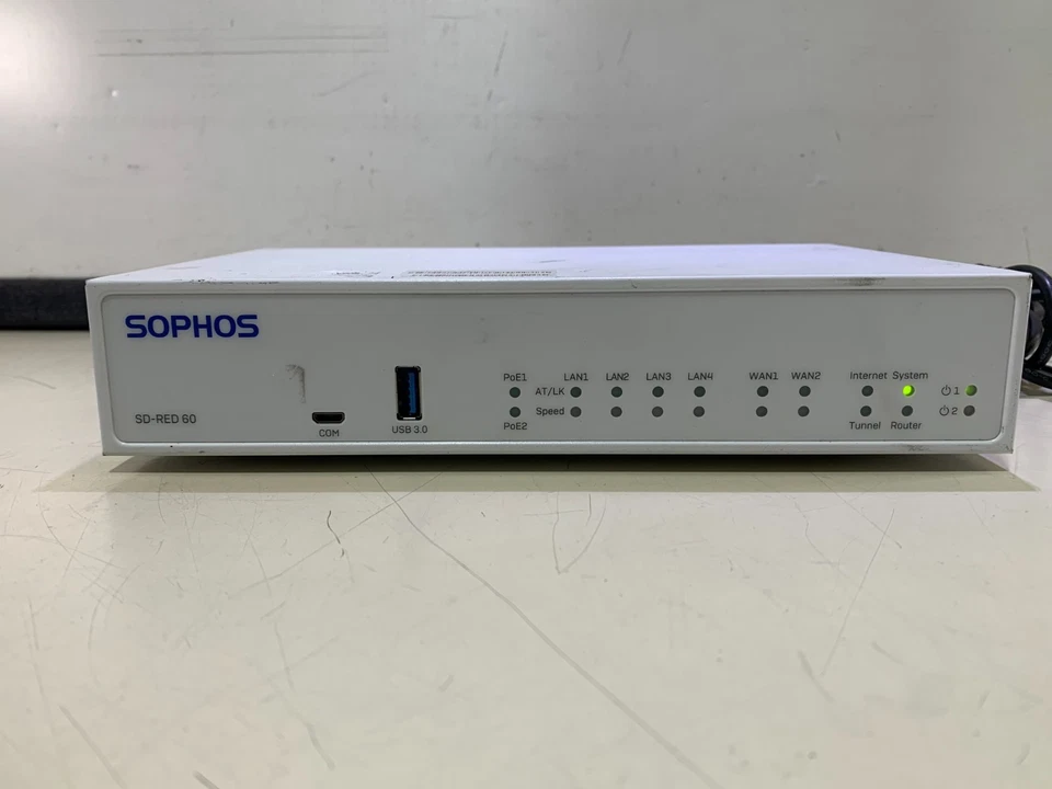 SOPHOS RED 60 ETHERNET SECURITY APPLIANCE 10/100/1000 SD-RED-60 - NO AC ADAPTER - Image 2 of 4