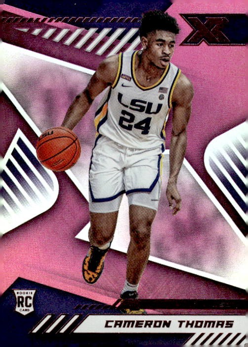 2021 Panini Chronicles Draft Picks #175 Cameron Thomas Pink