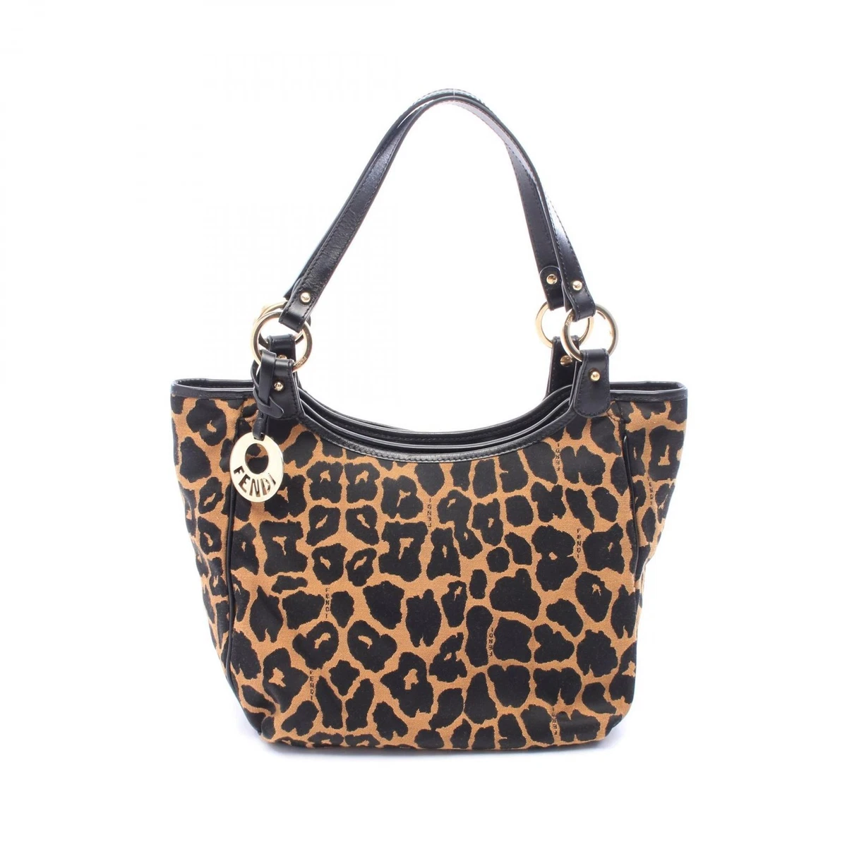 Fendi Leather Exterior Animal Print Bags & Handbags for Women for