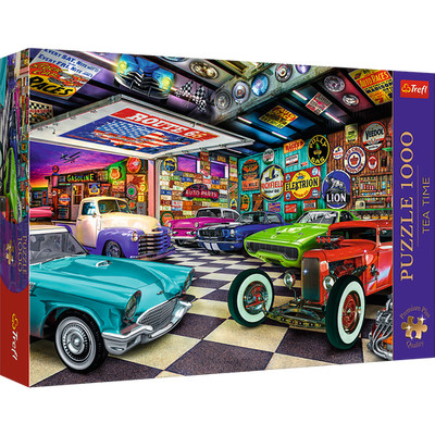 Trefl, Automuseum, 1000 Teile Premium Plus Puzzle