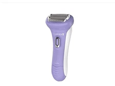 REMINGTON Smooth & Silky Electric Wet/Dry Shaver White & Purple Model WDF5030