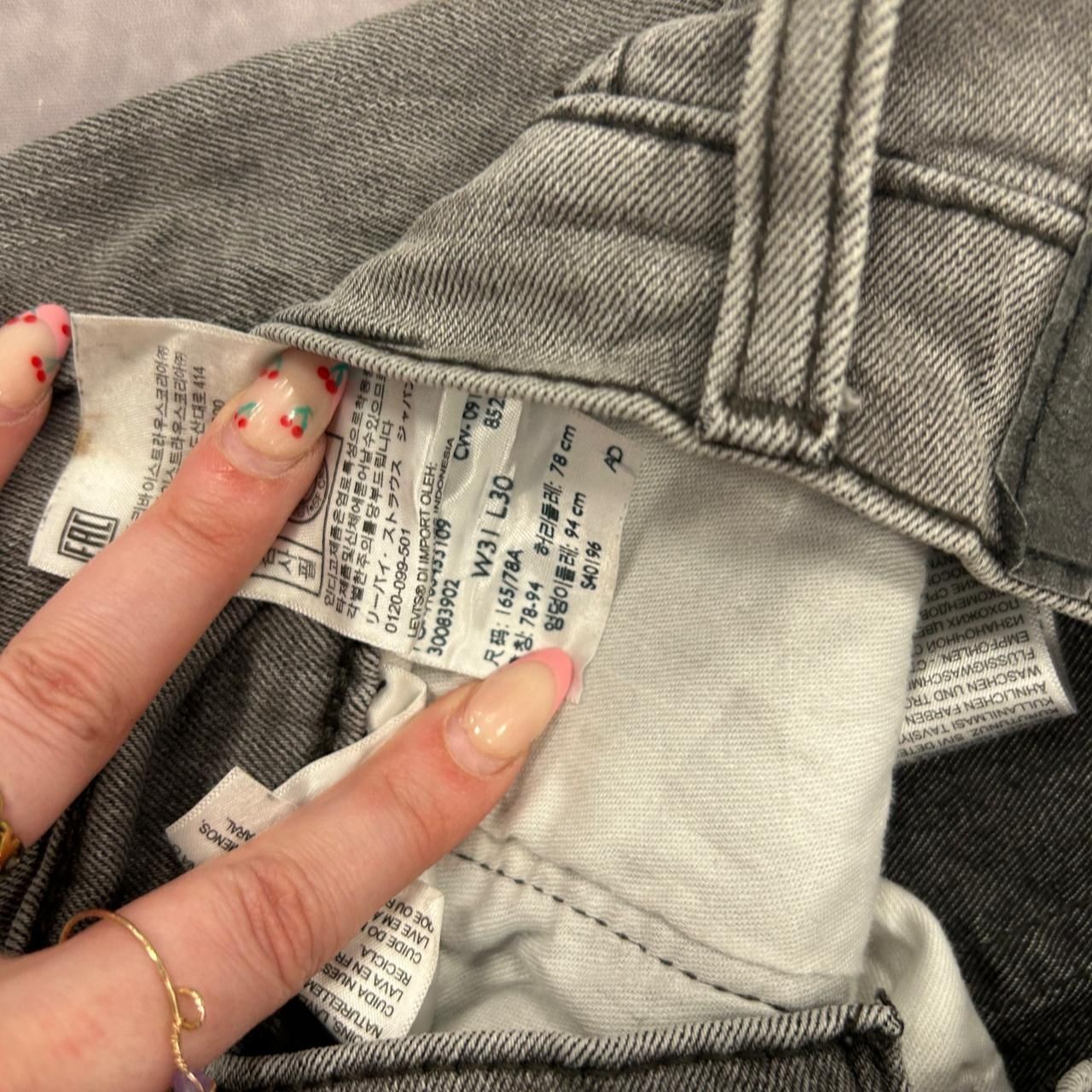 Levi's Shorts Cut Off Denim Shorts Men's 31 thumbnail 3