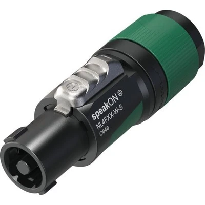 NEUTRIK Speakonstecker 4 pol. NL4FXX-W-S | Neu - Bild 1 von 3