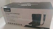 Fit King FT-009A Air Compression Circulation Leg Massager Used Once