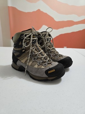 ASOLO Stynger GTX Women's 6 US Hiking Boots Waterproof Gore-tex Tan Black